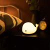 Whale rechargable soft night light