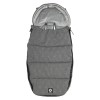 Universal polar footmuff knitted star grey