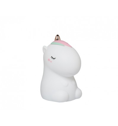 unicorn rechargable soft night light