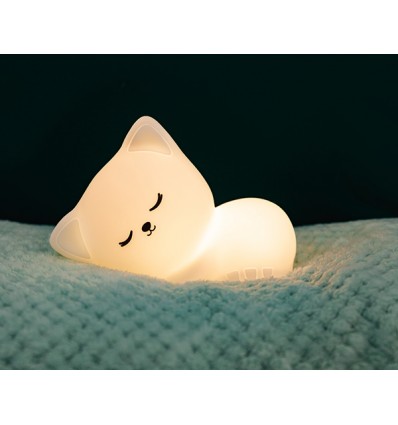 cat rechargable soft night light