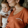 terracotta Breastfeeding Tee