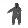 baby winter suit merino wool dark grey