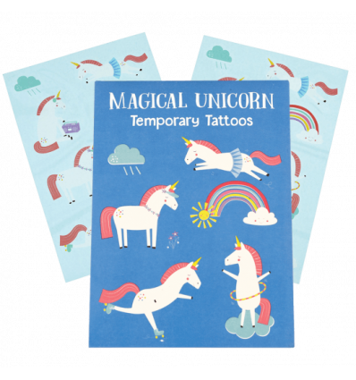 unicorn temporary tattoos