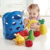 fruit basket fabric toy set