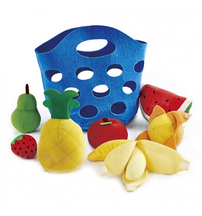 fruit basket fabric toy set