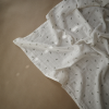 organic swaddle mini leaves