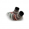 Collegien sock slippers stripes