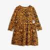 basic leopard dress longsleeve