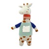 cuddly toy giraffe knitted