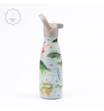 Insulated 260 ml steel bottle DINOS