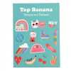 top banana temporary tattoos