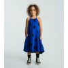 star collar dress blue