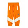 fleece stripe trousers orange