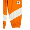 fleece stripe trousers orange