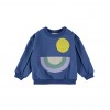 sunrise electric blue sweatshirt