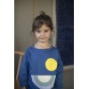 sunrise electric blue sweatshirt