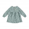 mint animal print baby dress