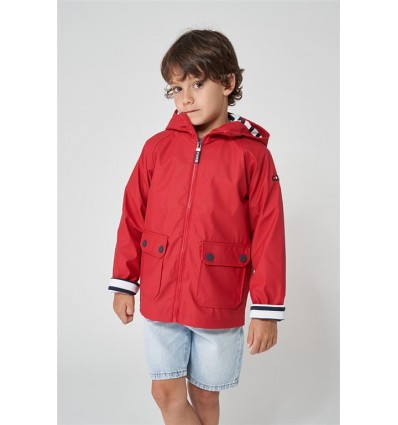 fisheman's raincoat red