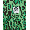 green leopard dress longsleeve