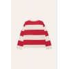 red stripes long sleeve t-shirt