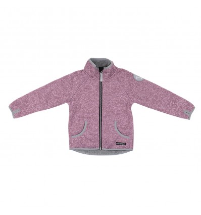 Chaqueta polar rosa