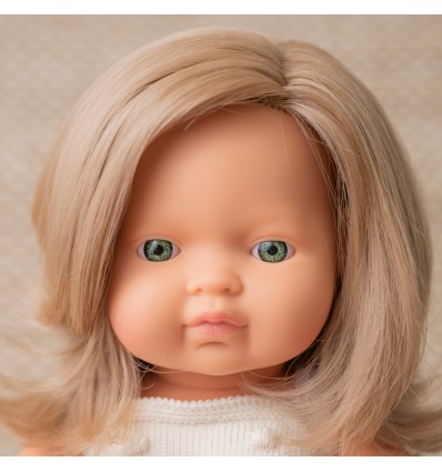 Muñeca rubia 38cm