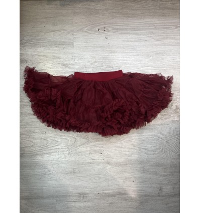 Pettiskirt tutu dark red