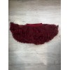 Pettiskirt tutu dark red