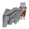 Cuddly towel with frog rust