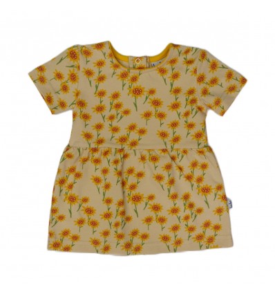 sunflowers baby dress