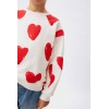 Hearts sweatshirt