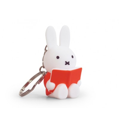 miffy reads key ring