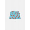 shorts lunares azul