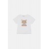 camiseta print gato