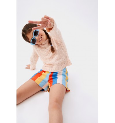 rainbow lines shorts