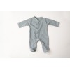 blue stripes babysuit