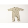 green stripes babysuit