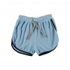 light blue terry shorts