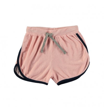 shorts toalla rosa