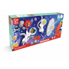 space adventures puzzle 3 in 1 +4 yrs