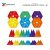 connetix magnetic tiles - geometry pack 30 pieces