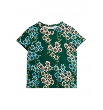 Camiseta Daisys flores verde