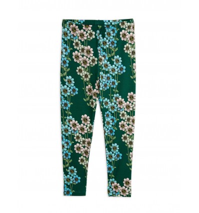 Leggings daisys flores verdes