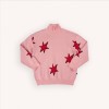 Pink Star Sweater Turteneck