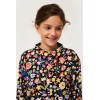 Girl's small floral print shirt