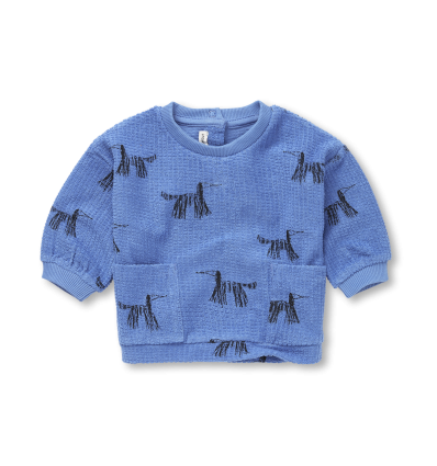 Baby sweatshirt dogs print