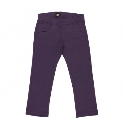 Pantalón slim morado