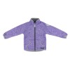 pile fleece jacket blue windblock