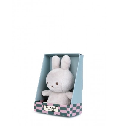 Peluche Miffy gris caja 10cm