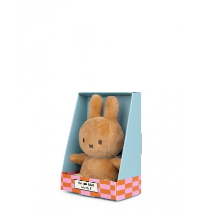 Peluche Miffy beige caja 10cm